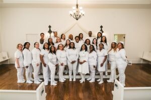 ALR EHS first cohort pinning ceremony