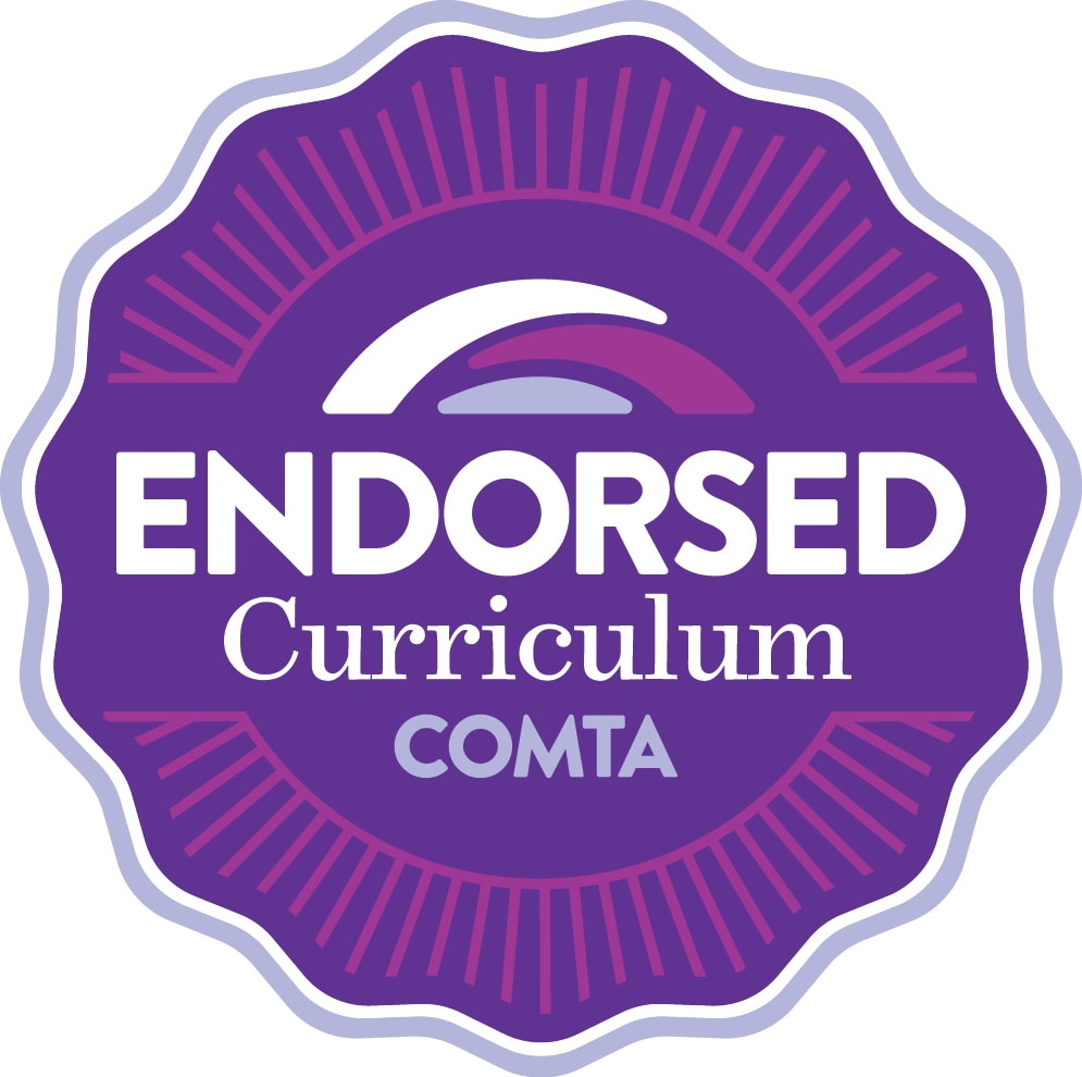COMTA Endorsed Curriculum badge